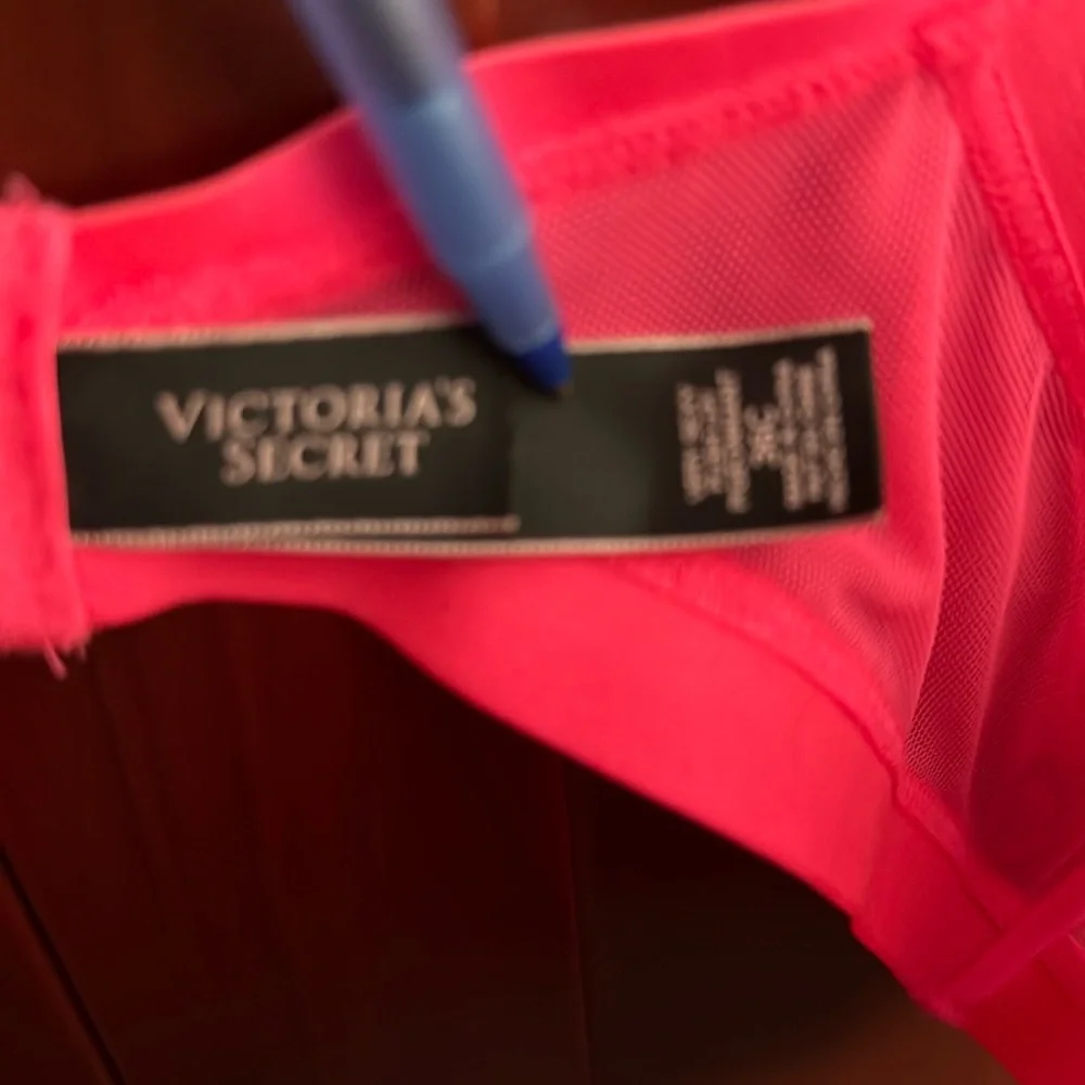 Victoria's Secret Very Sexy Push Up Bra 36C Pink Floral Lace - Picture 5 of 6